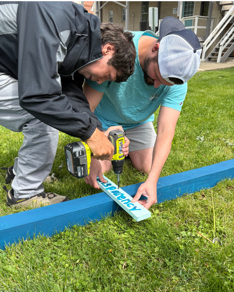 Nick and Tyler Drilling
